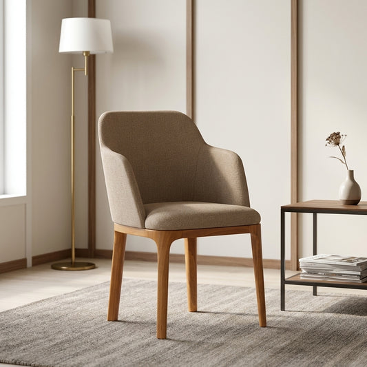 Ember Armchair, Light Brown