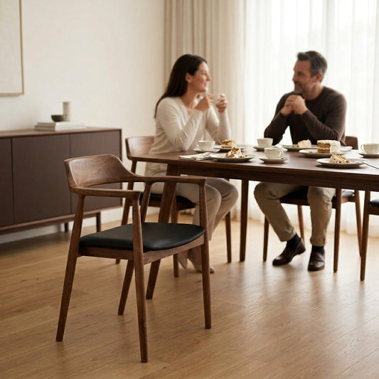 Hiro Dining Chair, Walnut