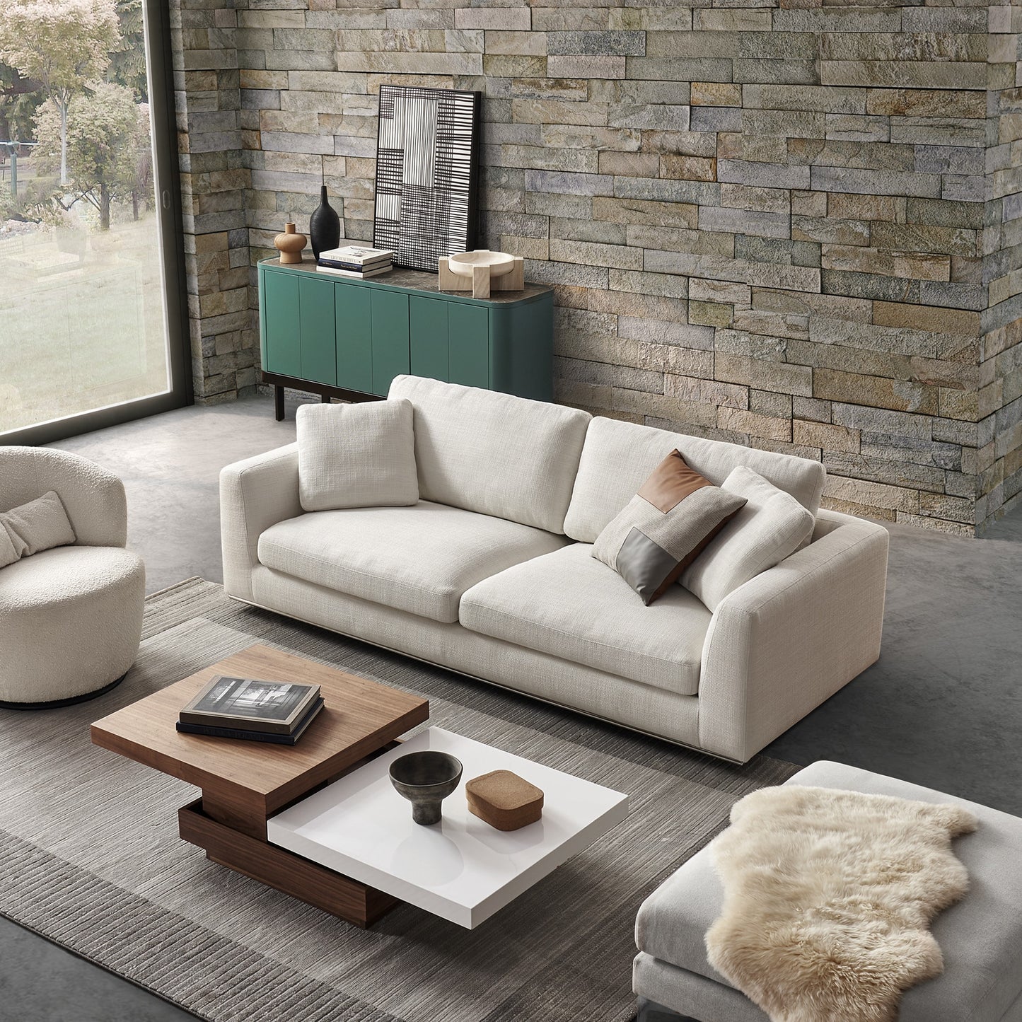 Hamilton 2 Seater Sofa, Beige