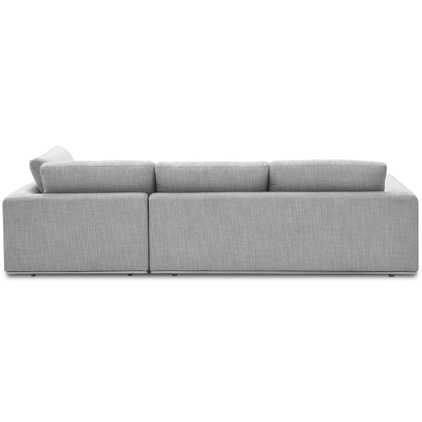 Hamilton Sectional Sofa, Left Facing, Smoke Gray