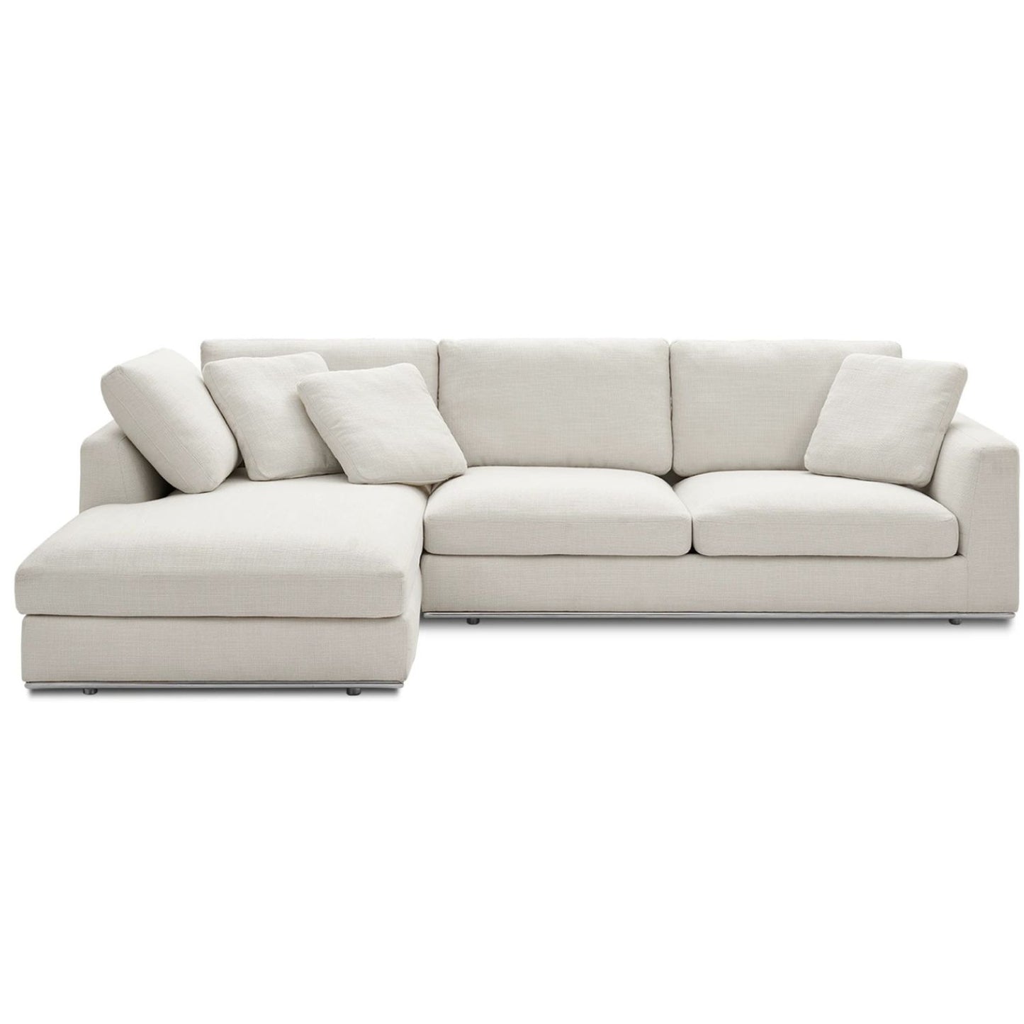 Hamilton Sectional Sofa, Right Facing, Beige