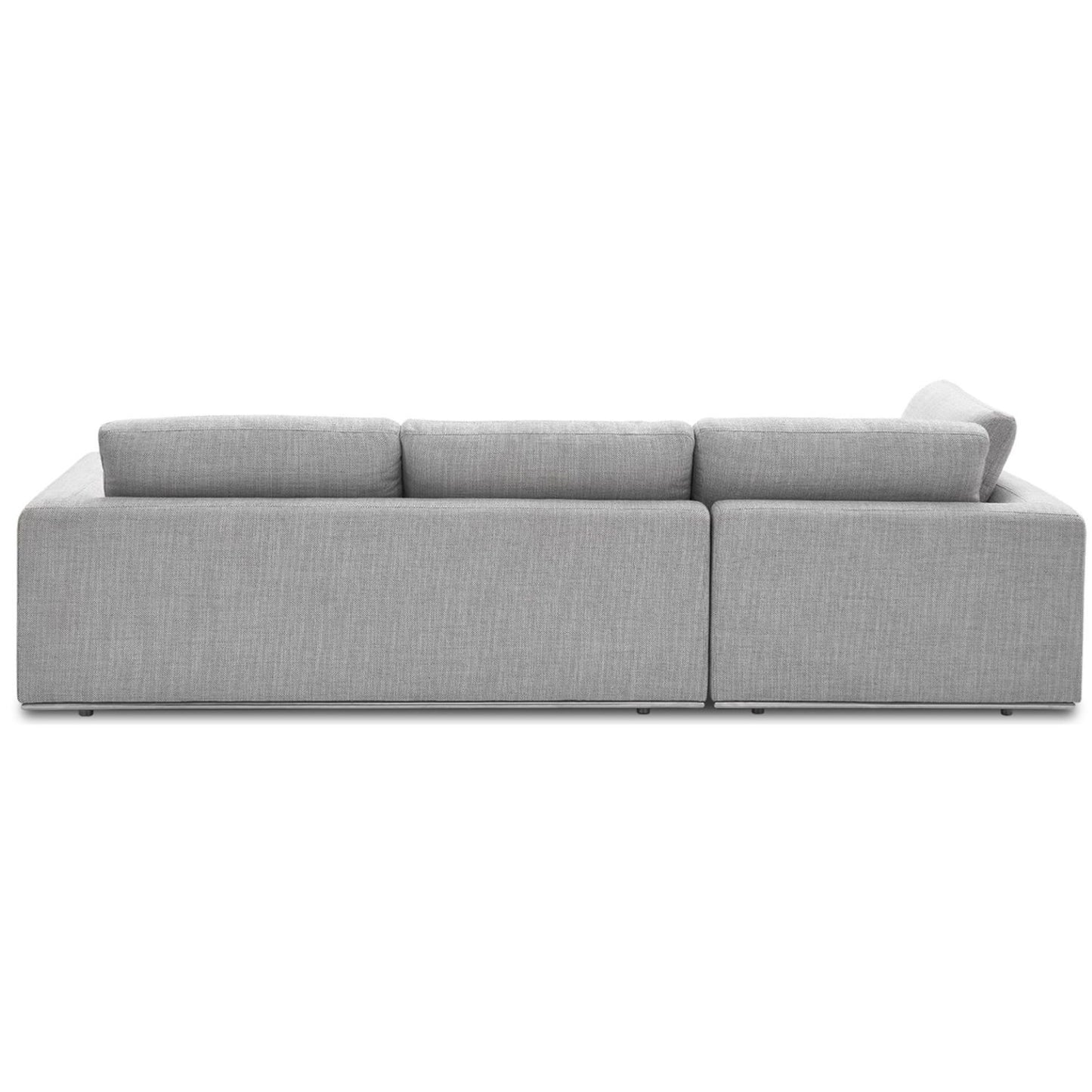 Hamilton Sectional Sofa, Right Facing, Smoke Gray