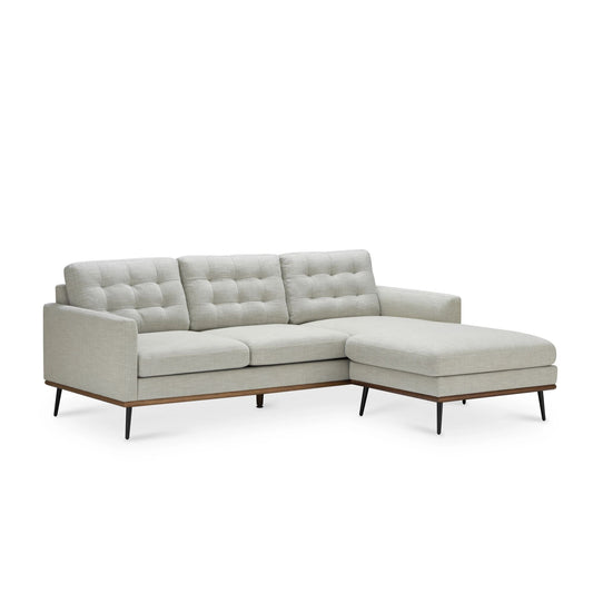 Loft Reversible Sectional Sofa, Beige