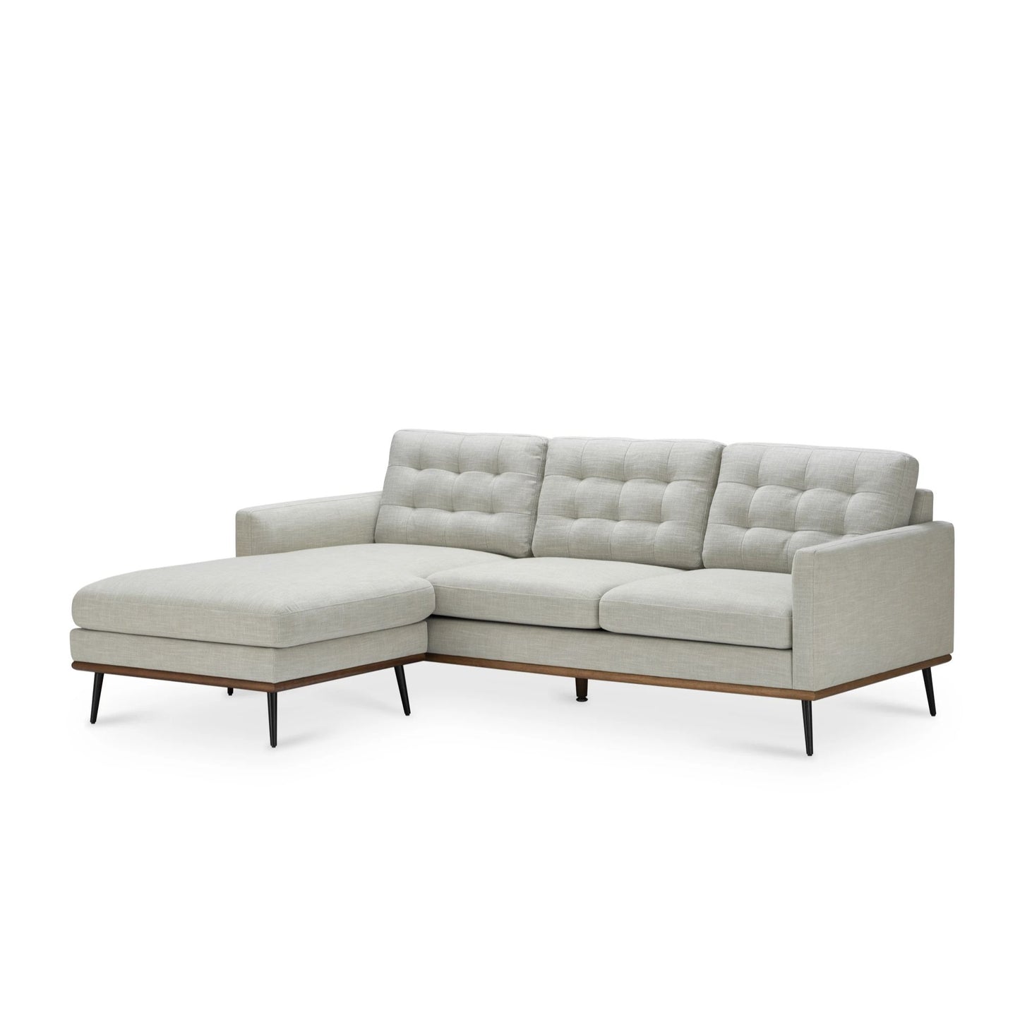 Loft Reversible Sectional Sofa, Beige