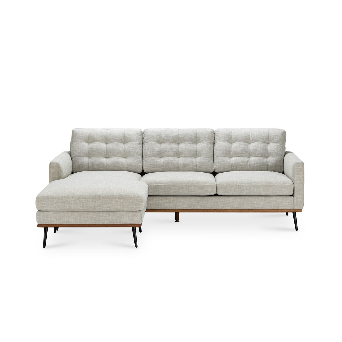Loft Reversible Sectional Sofa, Beige