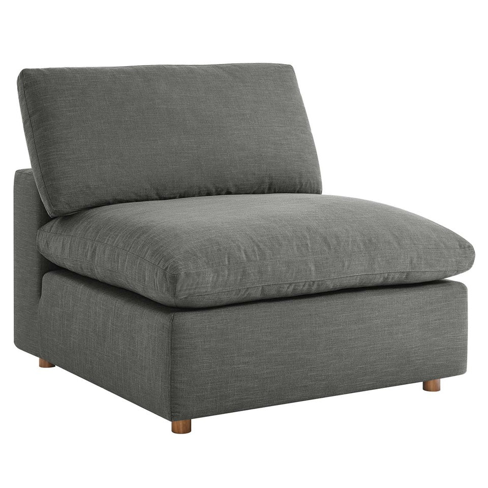 Haven Deep Seat Sectional Sofa, 4 Seater, Gray
