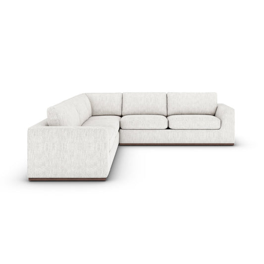 Berger Sectional Sofa, Beige
