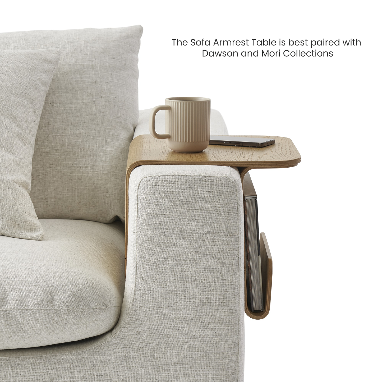 Duke Deep Seat Sofa, 5 Seater, Beige