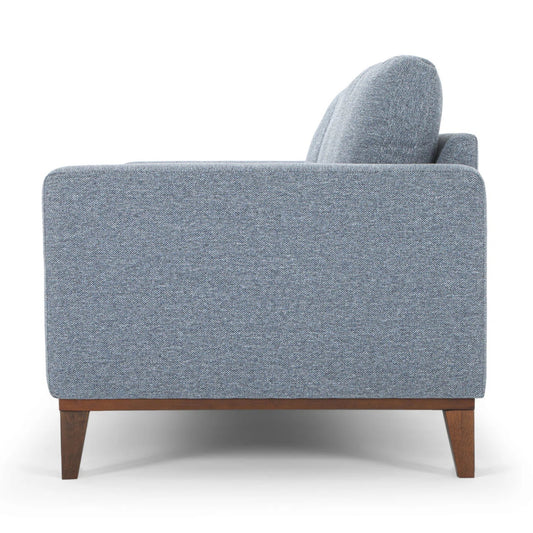 Libra 2 Seater Sofa, Sky Blue