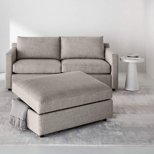 Fusion Sectional Sofa, 2 Seater, Beige