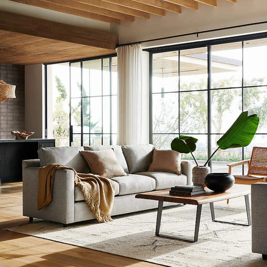 Fusion Sectional Sofa, 3 Seater, Beige