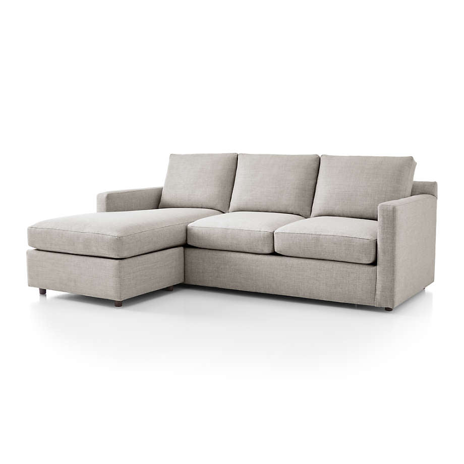 Fusion Sectional Sofa, Right Facing, Beige
