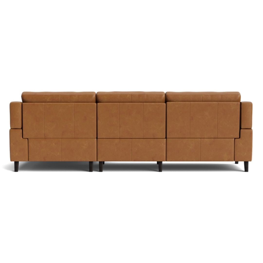 Tempa Right Facing Recliner Sofa With Chaise