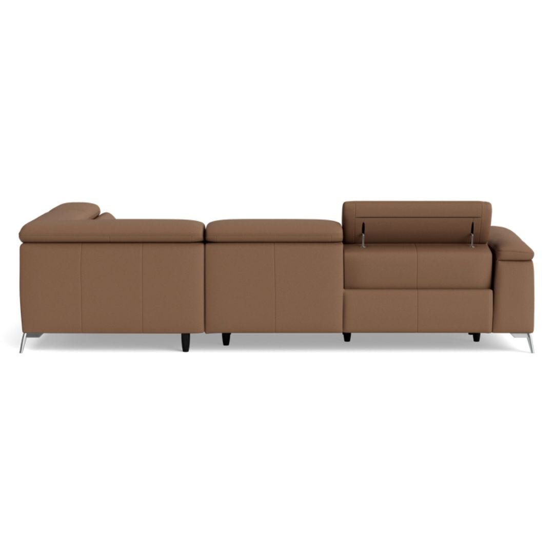 Tara Right Facing Recliner Sofa With Chaise