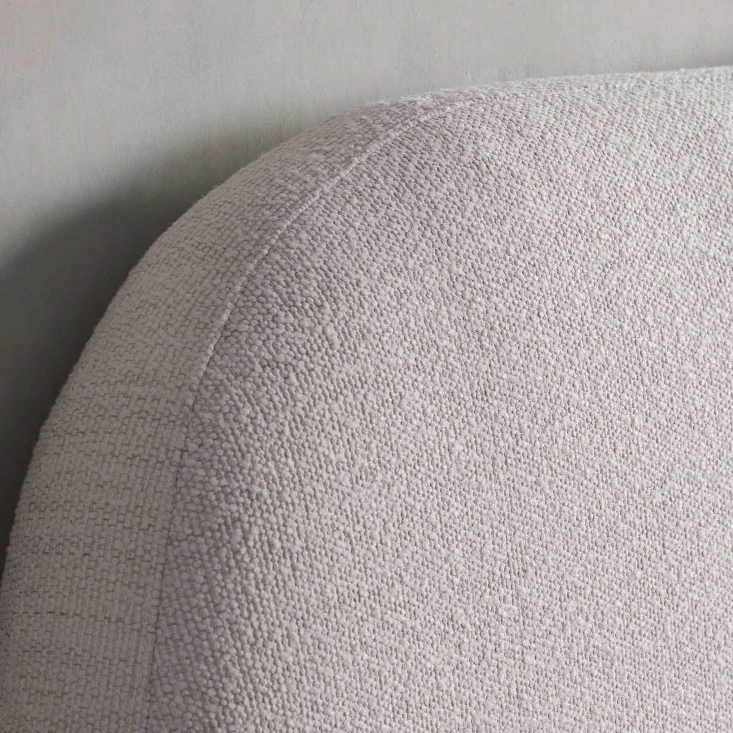 Sophie Boucle Bed, Ivory