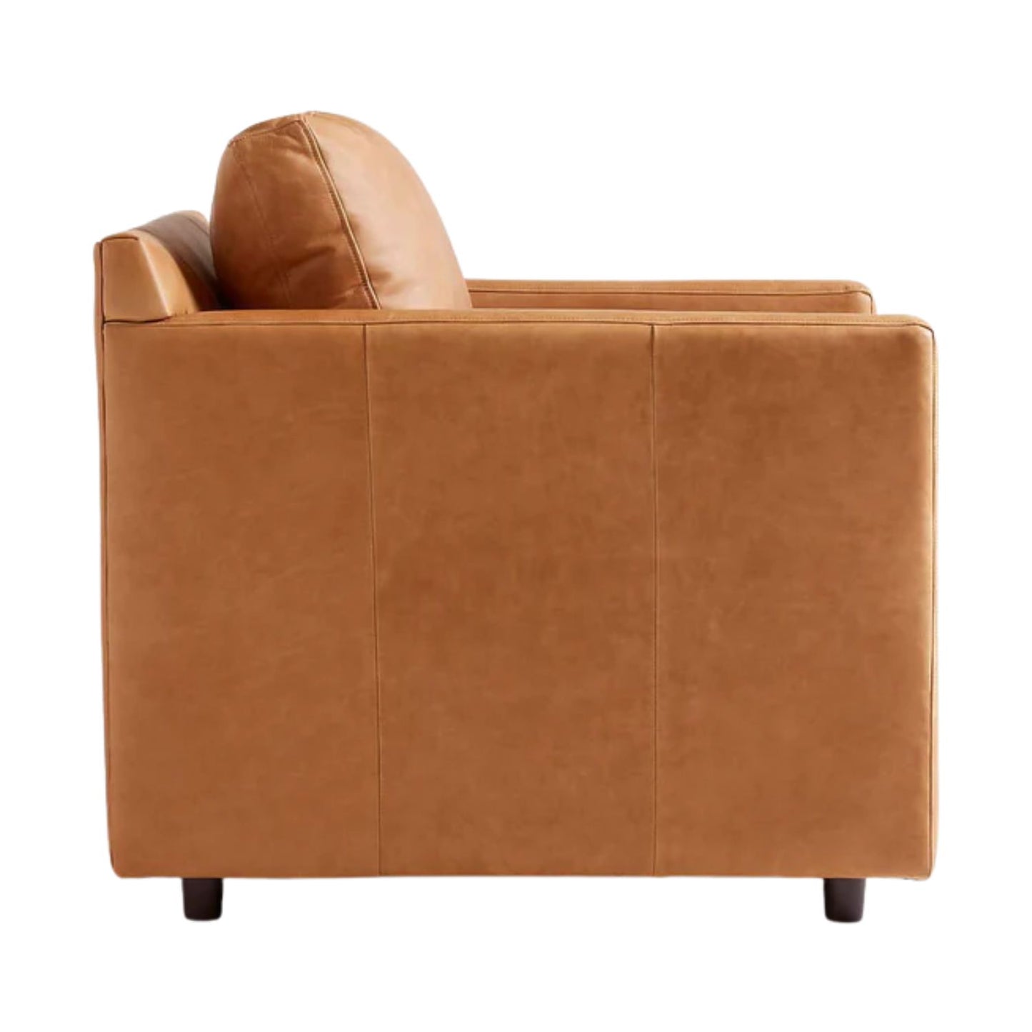 Fusion Armchair, Tan PU Leather