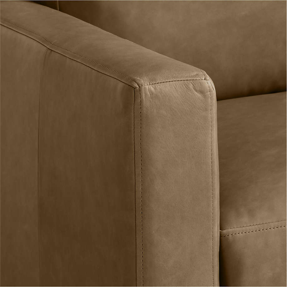 Fusion Armchair, Brown PU Leather