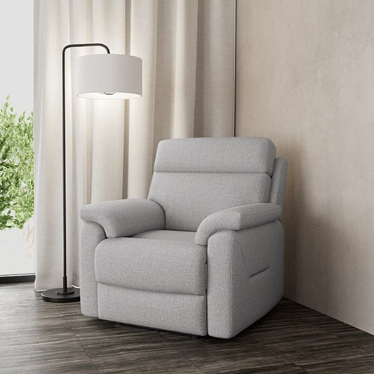 Viola Fabric Armchair With Electric Recliner & Headrest