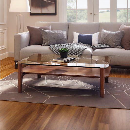 Soho Coffee Table, Rectangle, Teakwood, 46in