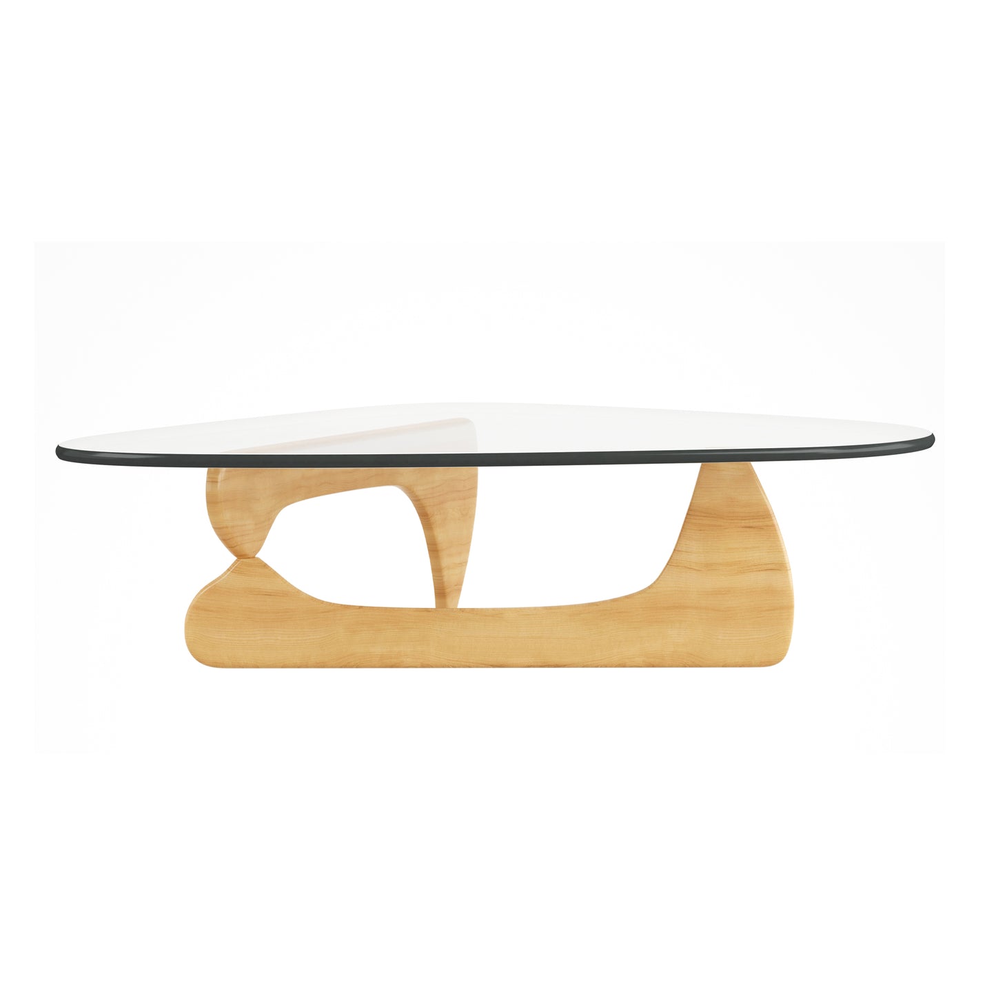 Noguchi Style Coffee Table, Natural, 50in
