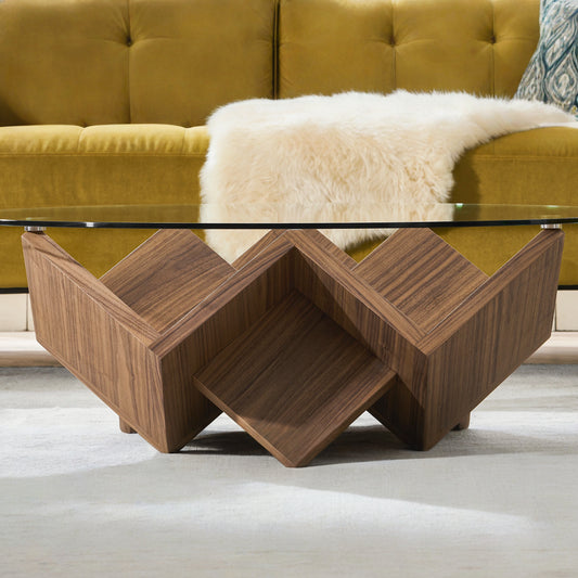 Starlink Coffee Table, Walnut