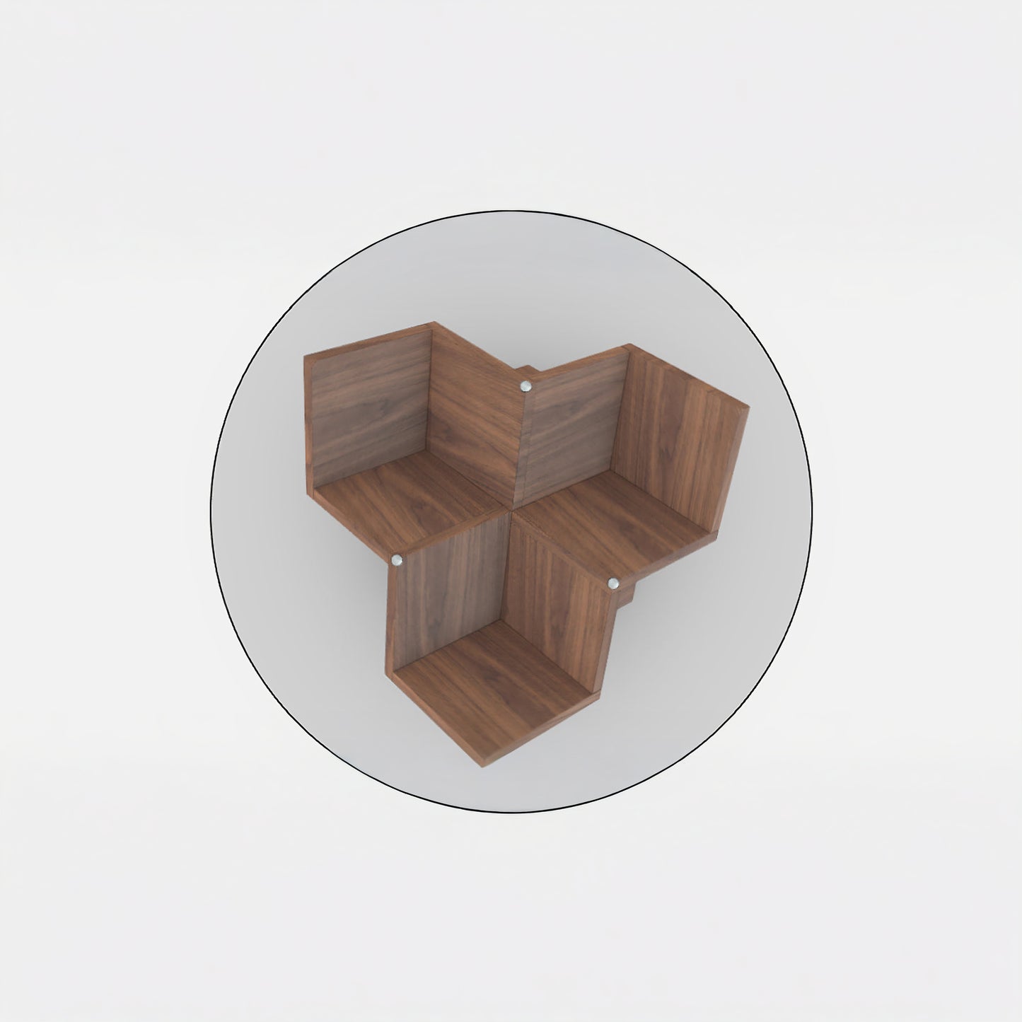 Starlink Coffee Table, Walnut