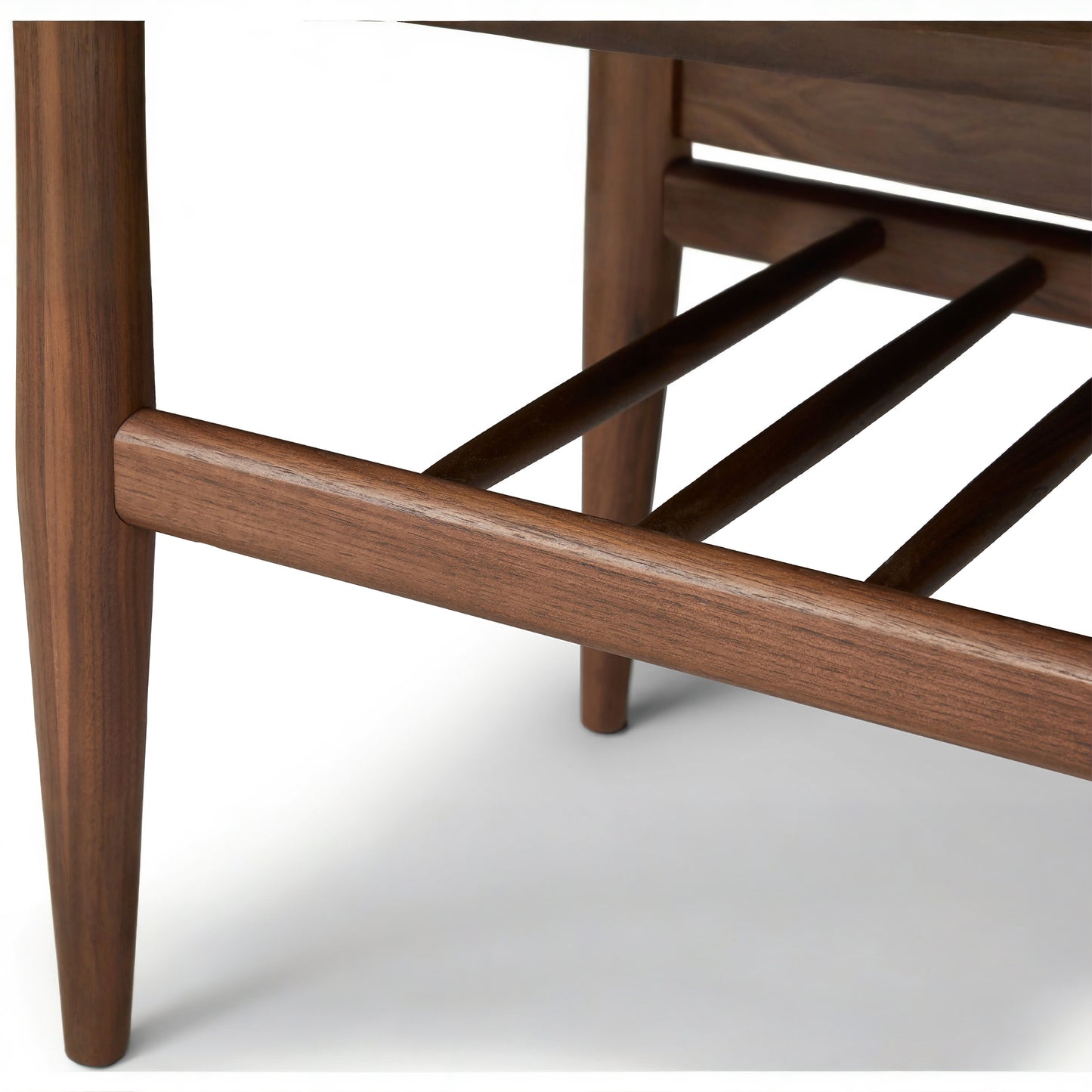 Aurora Oval Coffee Table, Walnut