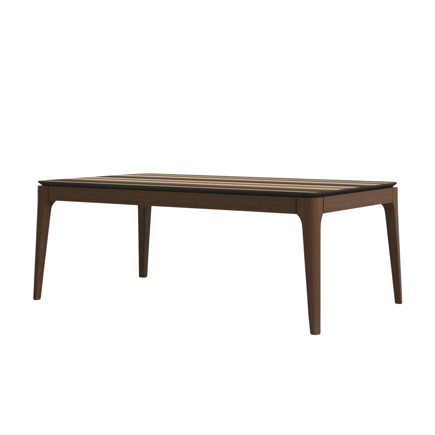 Kendall Coffee Table, Multi-Color Tonal Stripe