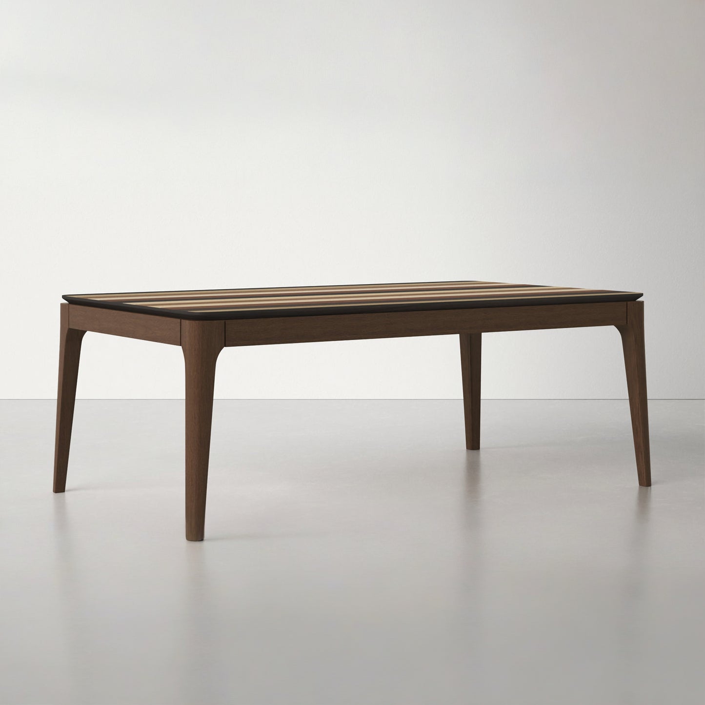 Kendall Coffee Table, Multi-Color Tonal Stripe