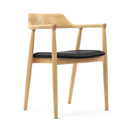 Contemporary style Hiro solid wood dining chair