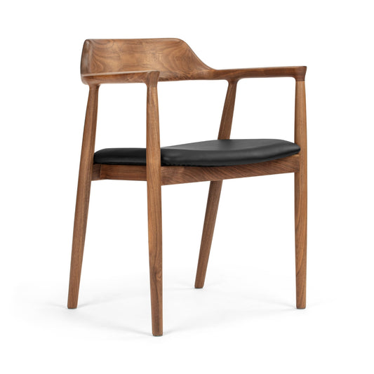 Scandinavian design solid wood chair