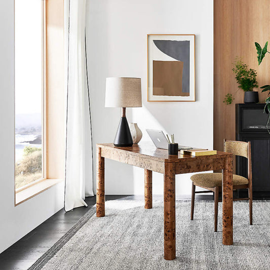 Barley Dining Chair, Mustard Boucle