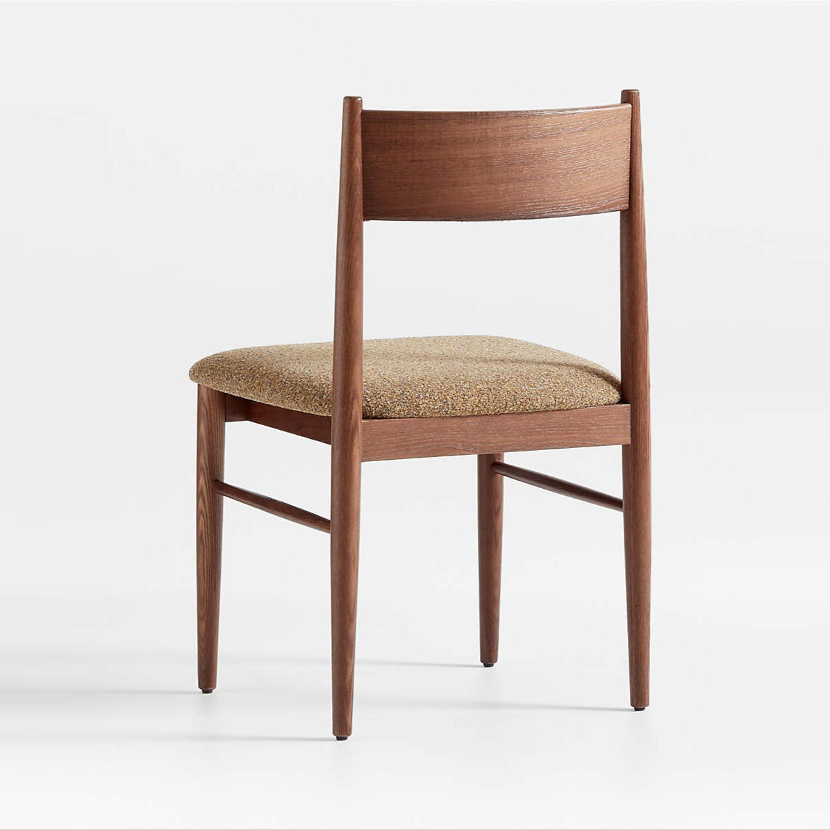 Barley Dining Chair, Mustard Boucle