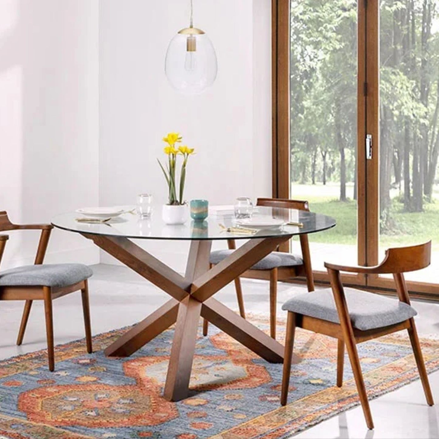 Tino Dining Chair, Dark Gray