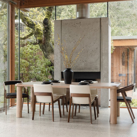 Dino Dining Chair, White PU Leather