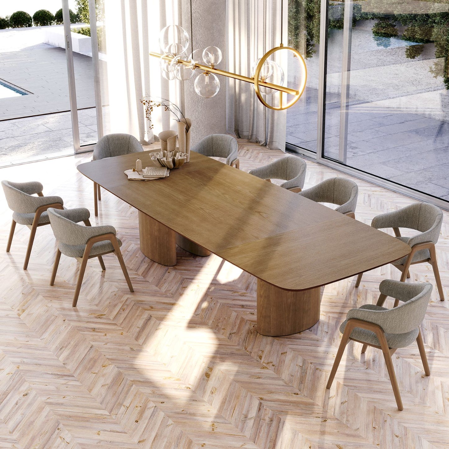 Nexus Dining Chair, Beige