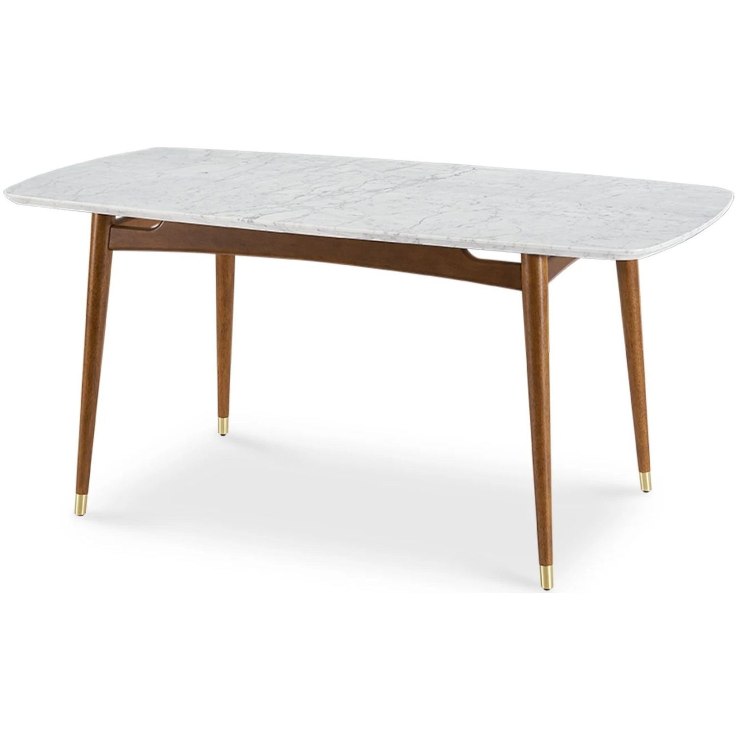 Cooper Marble Dining Table, Walnut