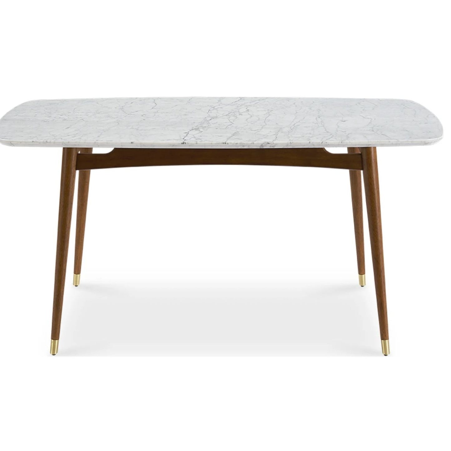 Cooper Marble Dining Table, Walnut