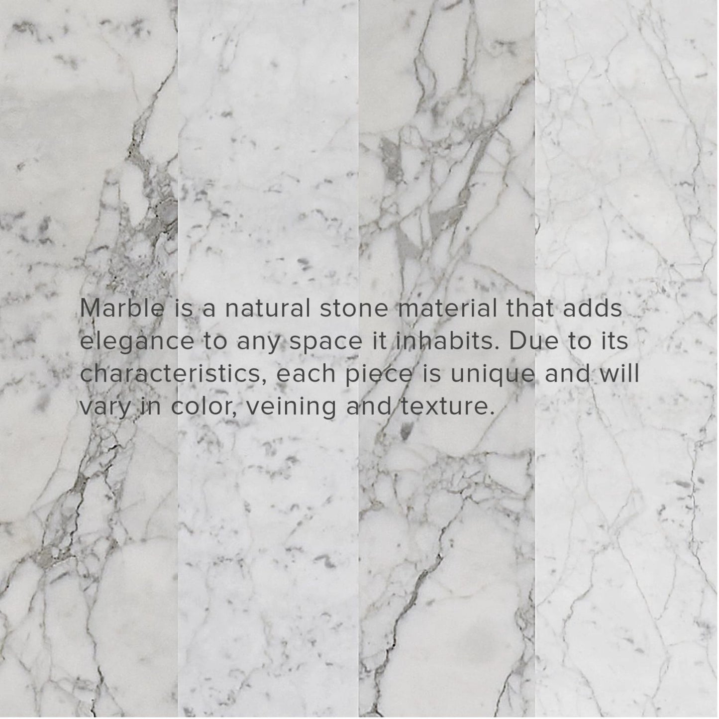 Cooper Marble Dining Table, Natural