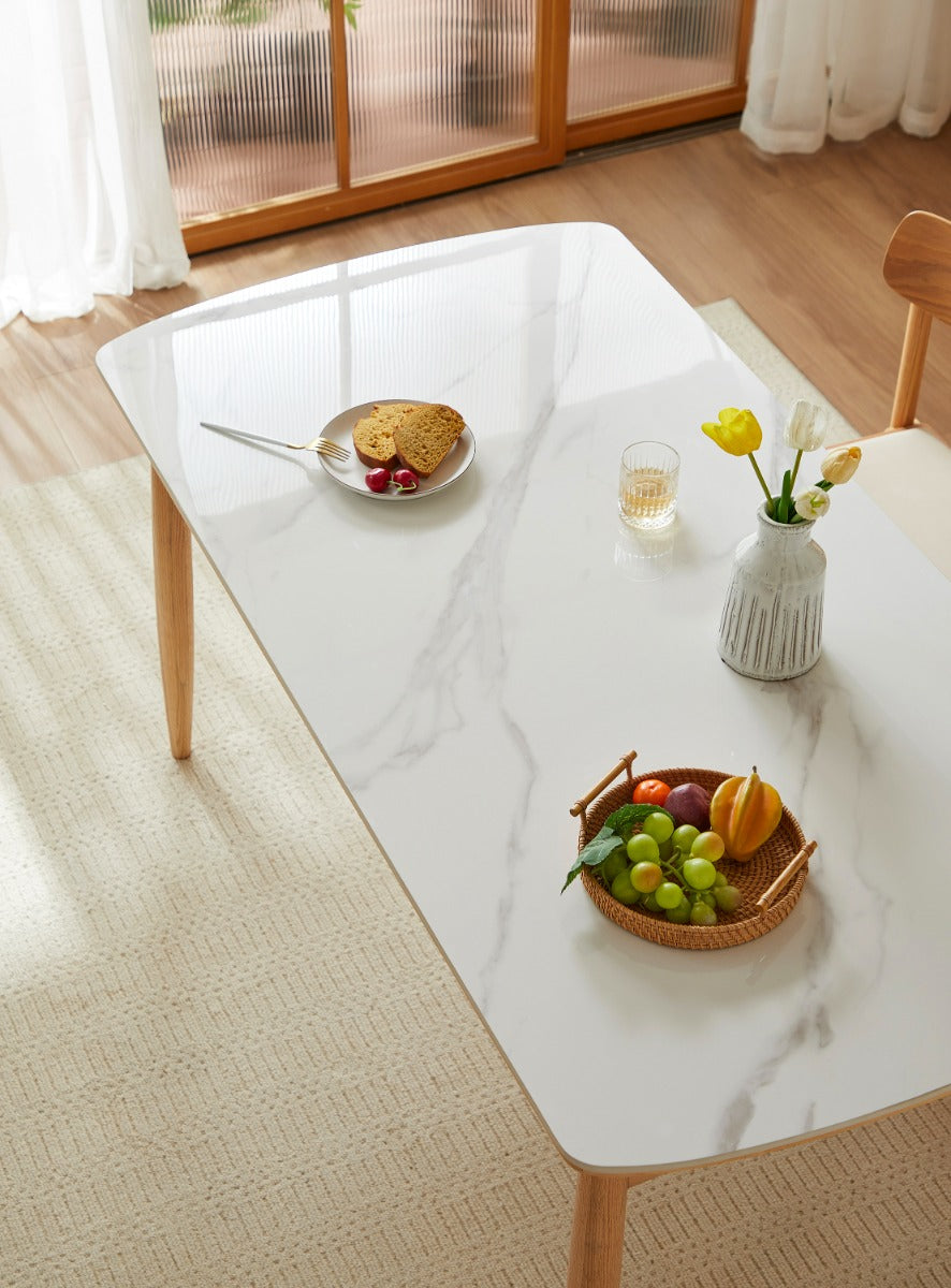 Reannon Dining Table, Natural