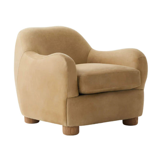Dumbo Kids Chair, Cream PU Leather