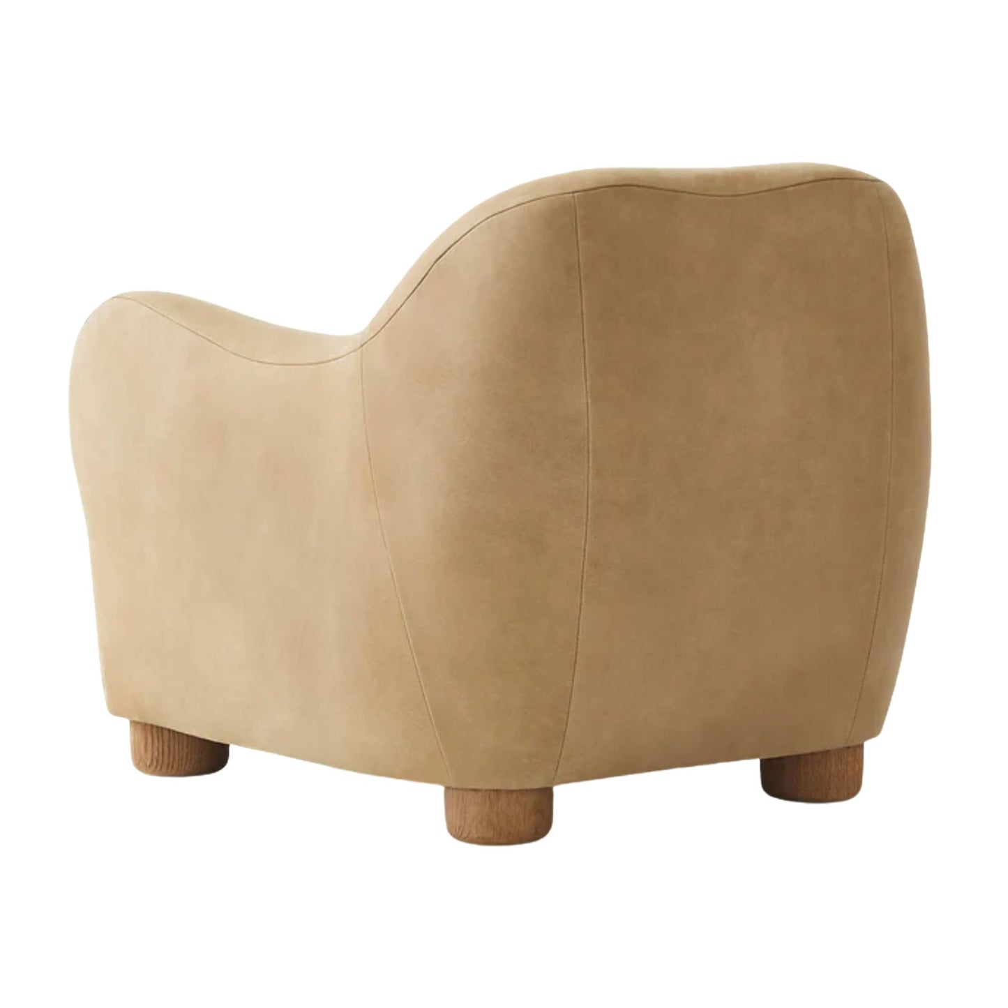 Dumbo Kids Chair, Cream PU Leather