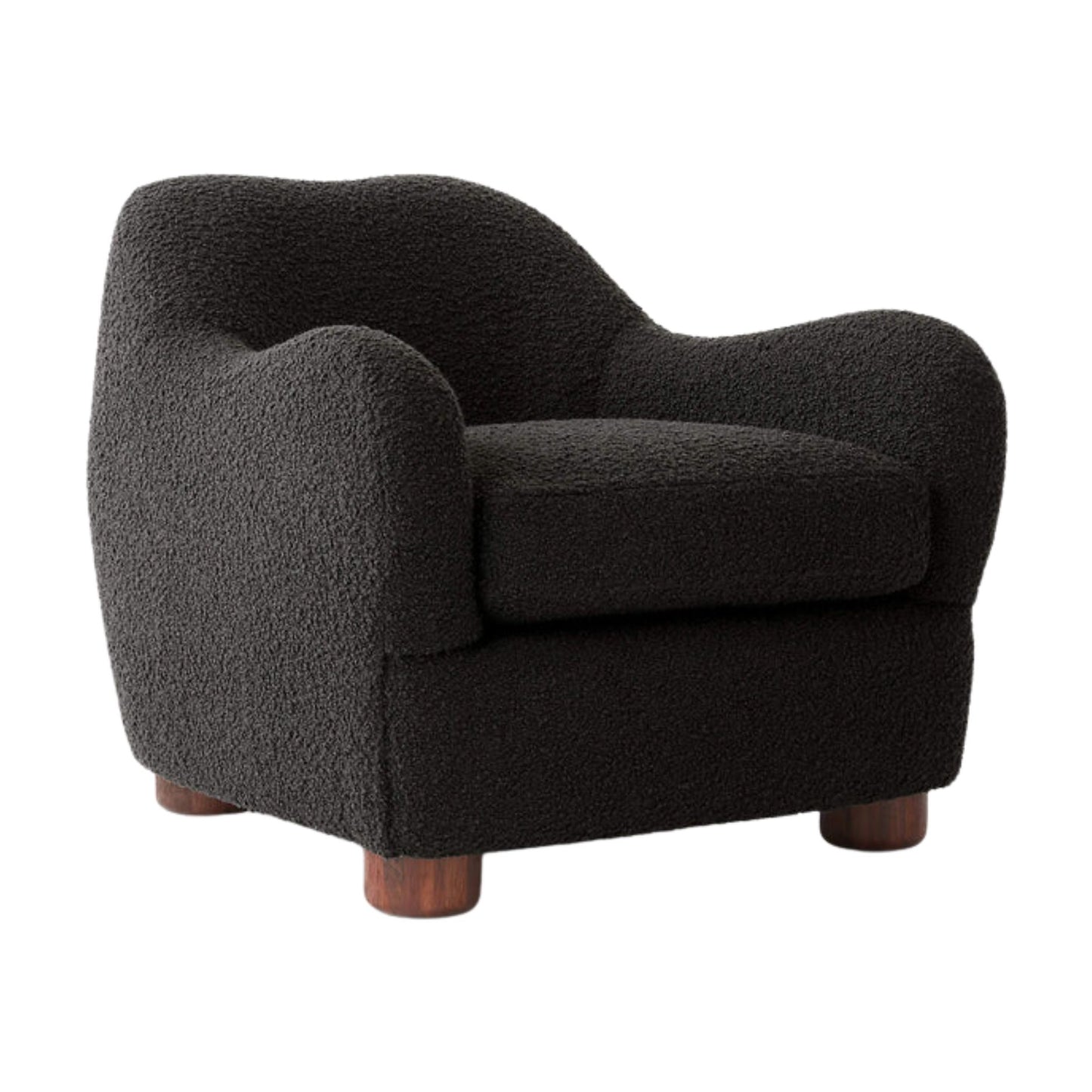 Dumbo Kids Chair, Boucle Black