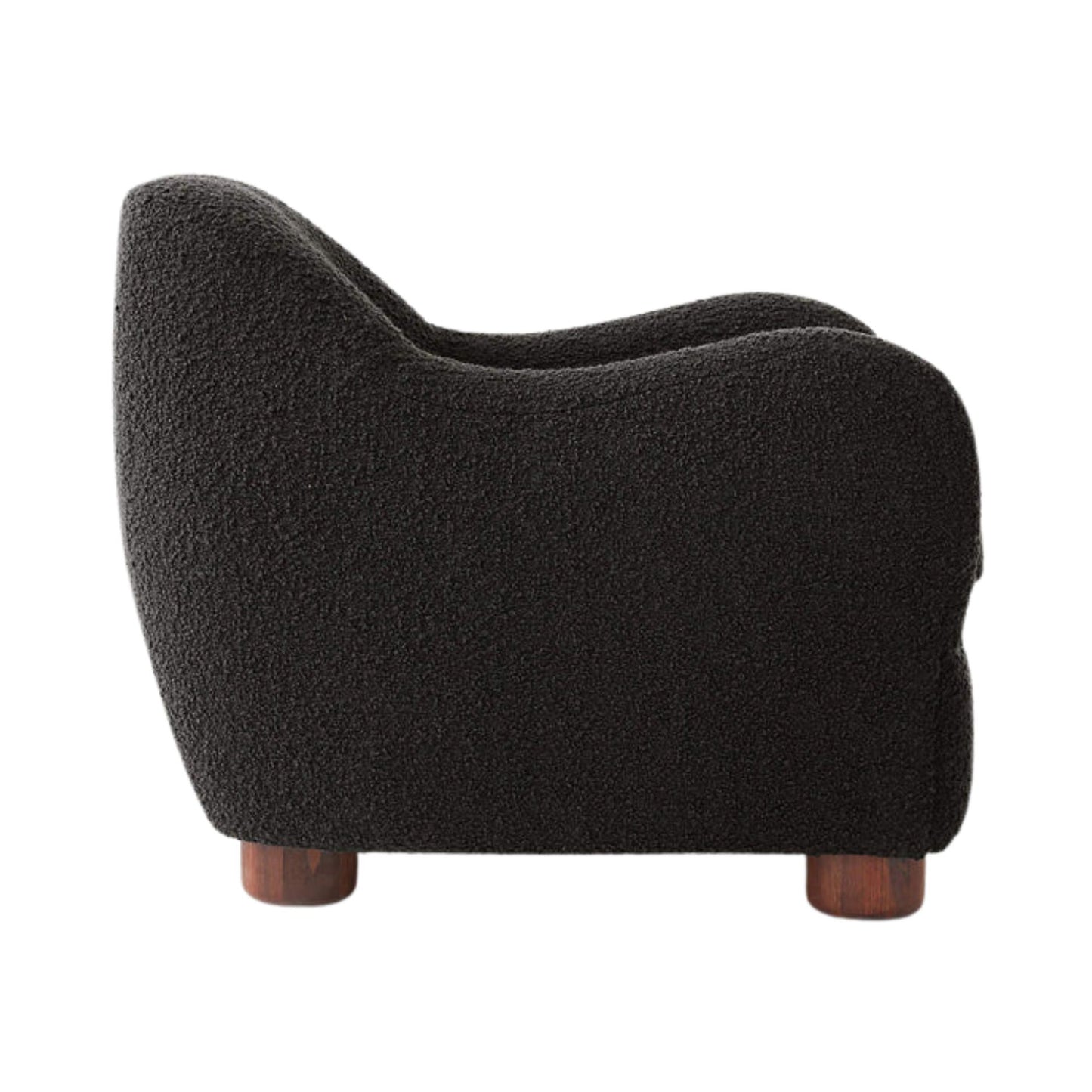 Dumbo Kids Chair, Boucle Black