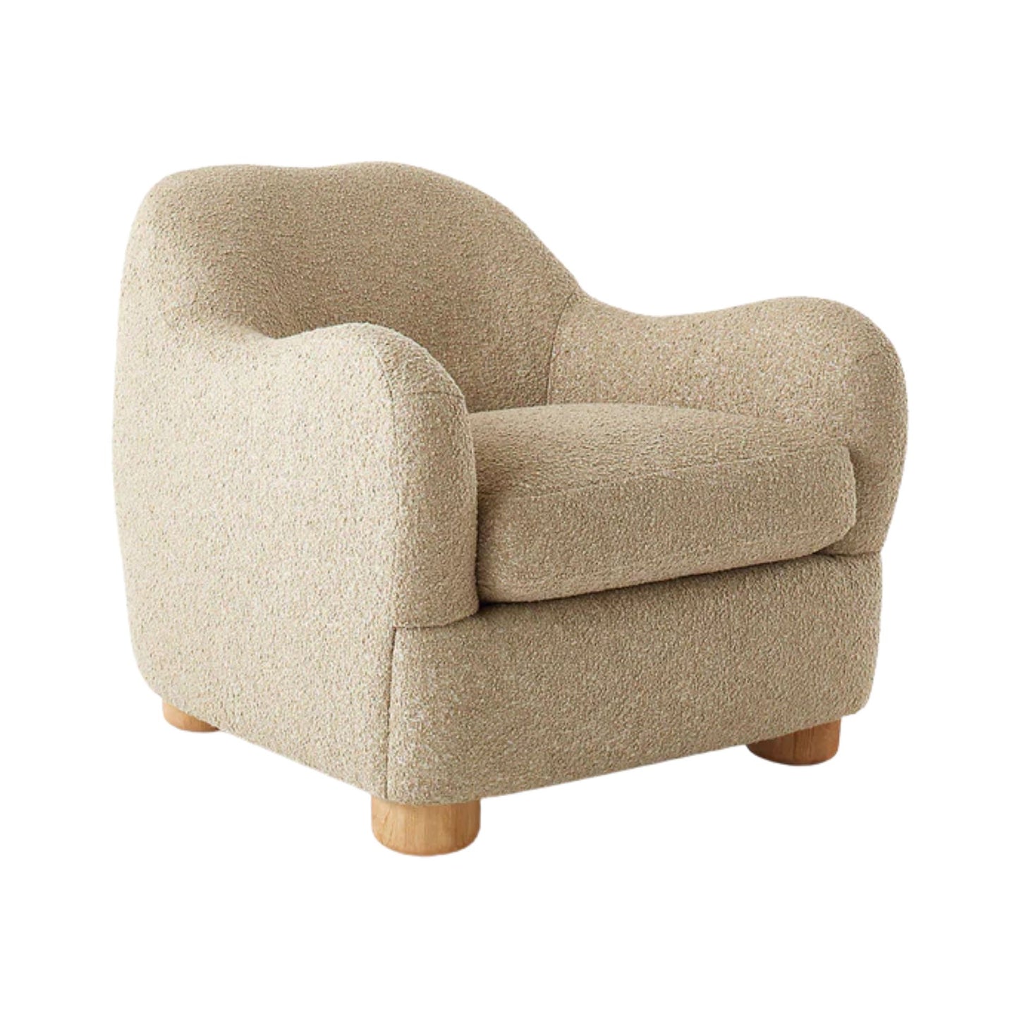 Dumbo Kids Chair, Boucle Cream