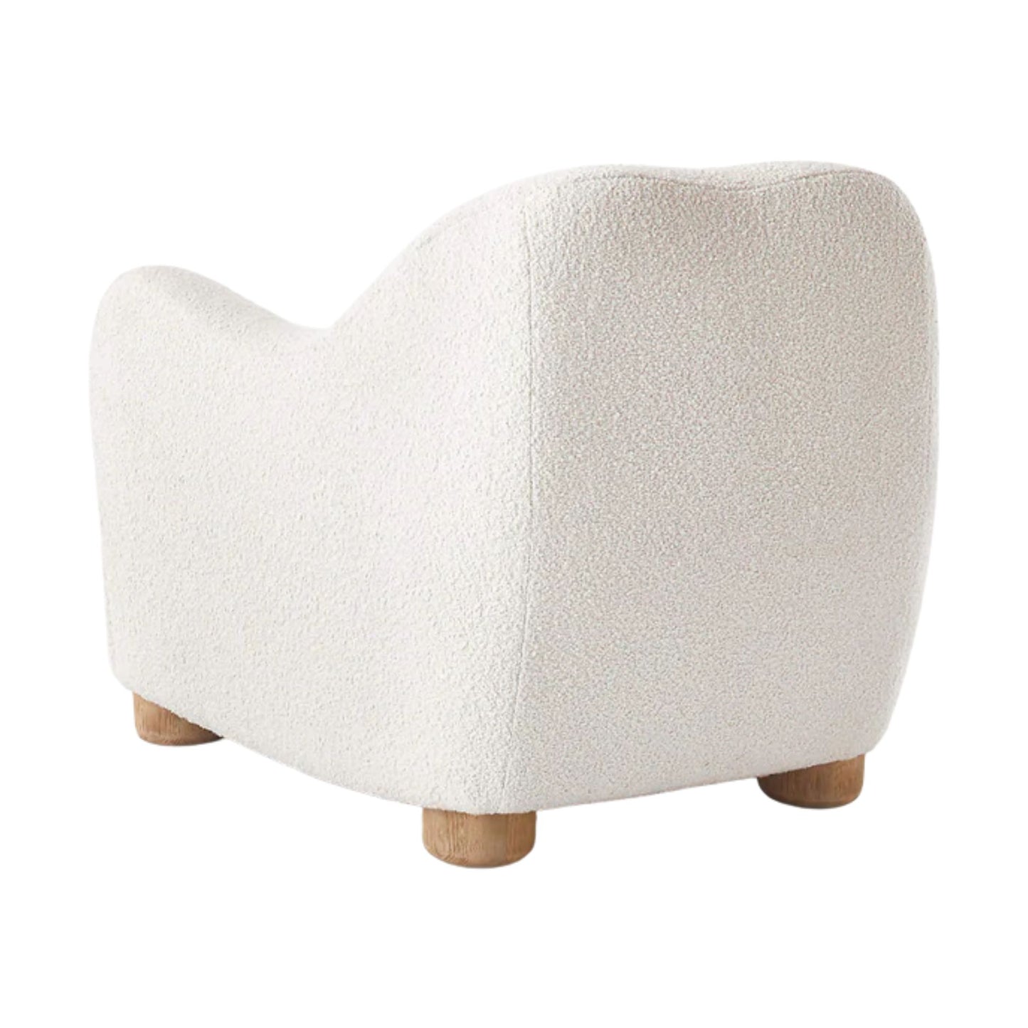 Dumbo Kids Chair, Boucle White