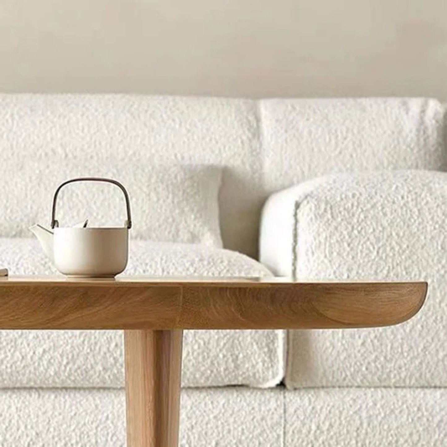 Ellipse Coffee Table, Oak, 51in