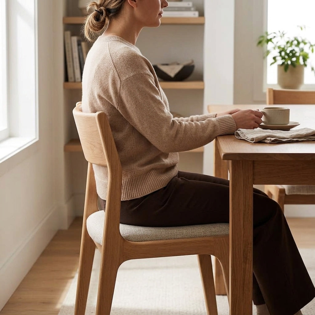 Lakin Dining Chair, Natural