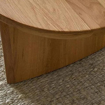 Ellipse Coffee Table, Oak, 51in