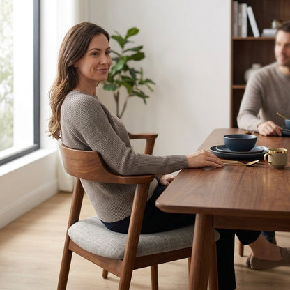 Tino Dining Chair, Light Gray